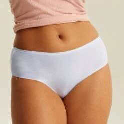 Culotte Haute One Size Star White JUST ONE MICRO -Soutiens-gorge Soldes BL03600 016 WEB 1