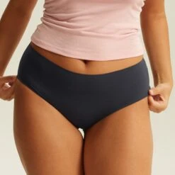 Culotte Haute One Size Noir JUST ONE MICRO -Soutiens-gorge Soldes BL03600 030 WEB 1