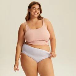 Culotte Très Haute One Size Star White JUST ONE COTON -Soutiens-gorge Soldes BL04601 016 WEB 3