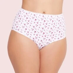 Panty Blanc Best Cotton Print -Soutiens-gorge Soldes BL05221 9A0 WEB 1