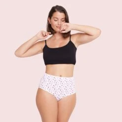 Panty Blanc Best Cotton Print -Soutiens-gorge Soldes BL05221 9A0 WEB 3
