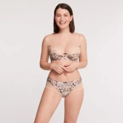 Boxer Beige Imprime Marbella -Soutiens-gorge Soldes BL07494 9K4 WEB 3