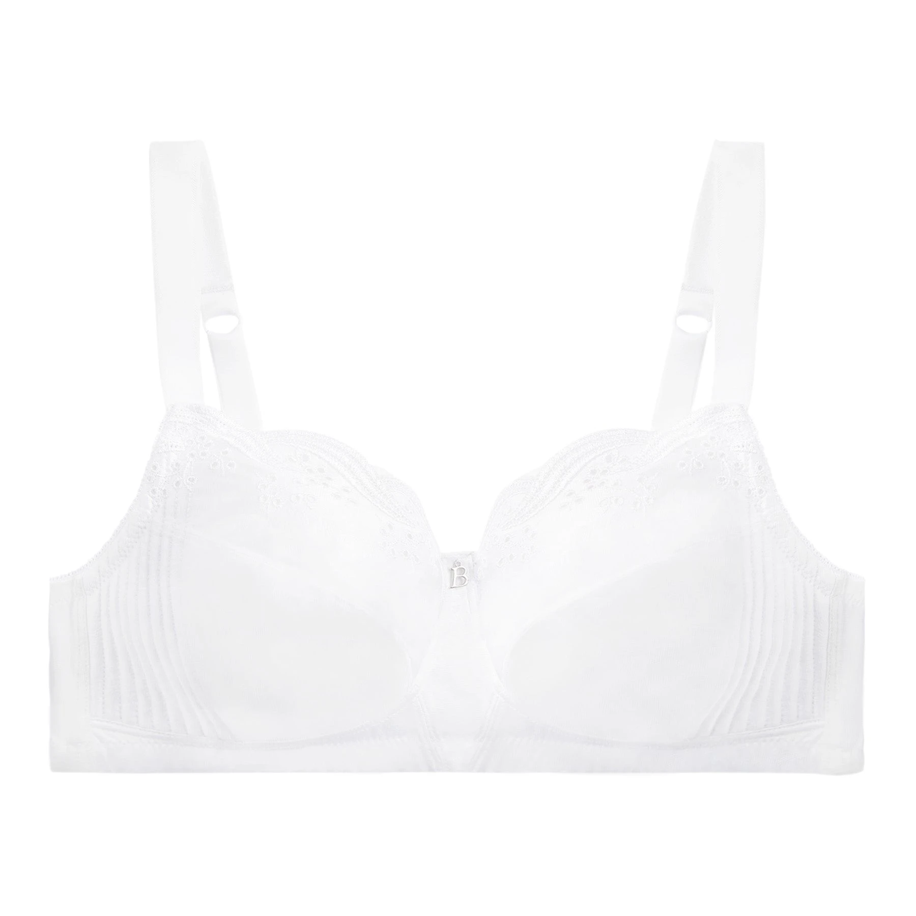 Soutien-gorge Sans Armatures Blanc Emily 3 Soutien-gorge Sans Armatures Blanc Emily