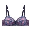 Soutien-gorge Emboîtant Avec Armatures Bleu Aquarelle LUCCIA SWING -Soutiens-gorge Soldes BL14459 9BK WEB 0