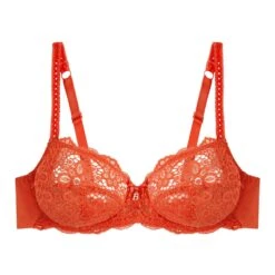 Soutien-gorge Emboîtant Avec Armatures Vermillon Tanami