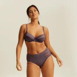 Soutien-gorge Emboîtant Avec Armatures Gris Couture JUST LIFT -Soutiens-gorge Soldes BL14498 098 WEB 3