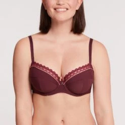 Soutien-gorge Emboîtant Avec Armatures Cassis Sydney Pure -Soutiens-gorge Soldes BL14563 08B WEB 11