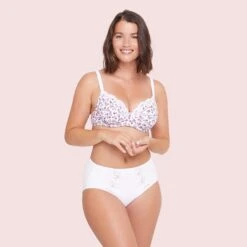 Soutien-gorge Emboîtant Avec Armatures Blanc Emily Coton -Soutiens-gorge Soldes BL23330 9A2 WEB 3