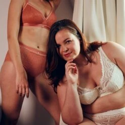 Soutien-gorge Coques Avec Armatures Ivoire Pampelune