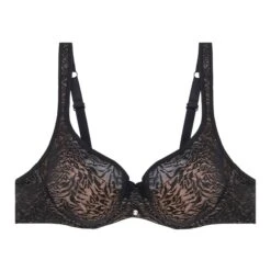 Soutien-gorge Emboîtant Avec Armatures Noir Just Me