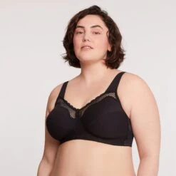 Soutien-gorge Sans Armatures Black Cotton Comfort -Soutiens-gorge Soldes BL535 032 WEB 3 30bb8cb3 6722 4e49 acb3 4582754aa190