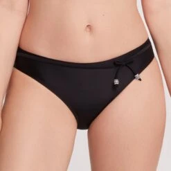 Culotte De Bain Noir Porto Vecchio -Soutiens-gorge Soldes BS02415 030 WEB 1