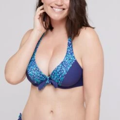 Haut De Maillot Triangle Marine CAPRAIA -Soutiens-gorge Soldes BS16419 9B2 WEB 11