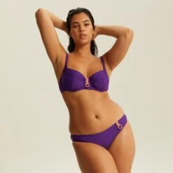 Haut De Maillot Avec Armatures Violet MADDELANA -Soutiens-gorge Soldes BS34416 082 WEB 3