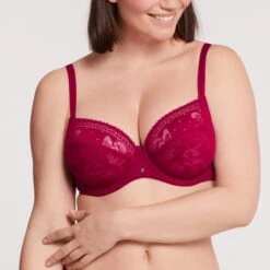 Soutien-gorge Emboîtant Avec Armatures Rubis Versailles -Soutiens-gorge Soldes CL14004 066 WEB 11