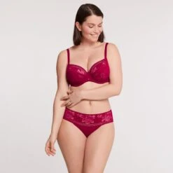 Soutien-gorge Emboîtant Avec Armatures Rubis Versailles -Soutiens-gorge Soldes CL14004 066 WEB 3
