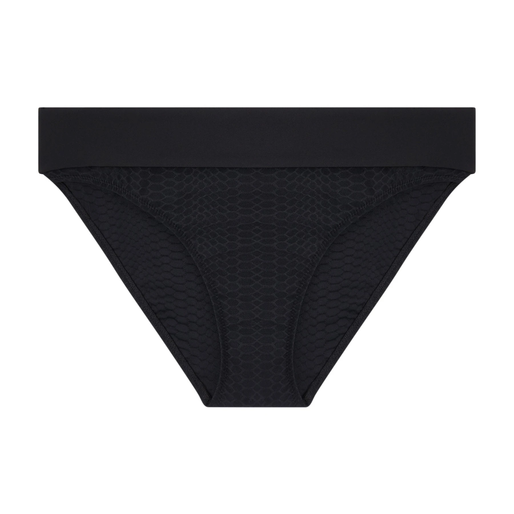 Culotte Haute De Bain Noir VENTOTENE 3 Culotte Haute De Bain Noir VENTOTENE