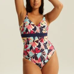 Maillot Une Pièce Sans Armatures Floral ANTIOCO -Soutiens-gorge Soldes CS71108 9K3 WEB 11